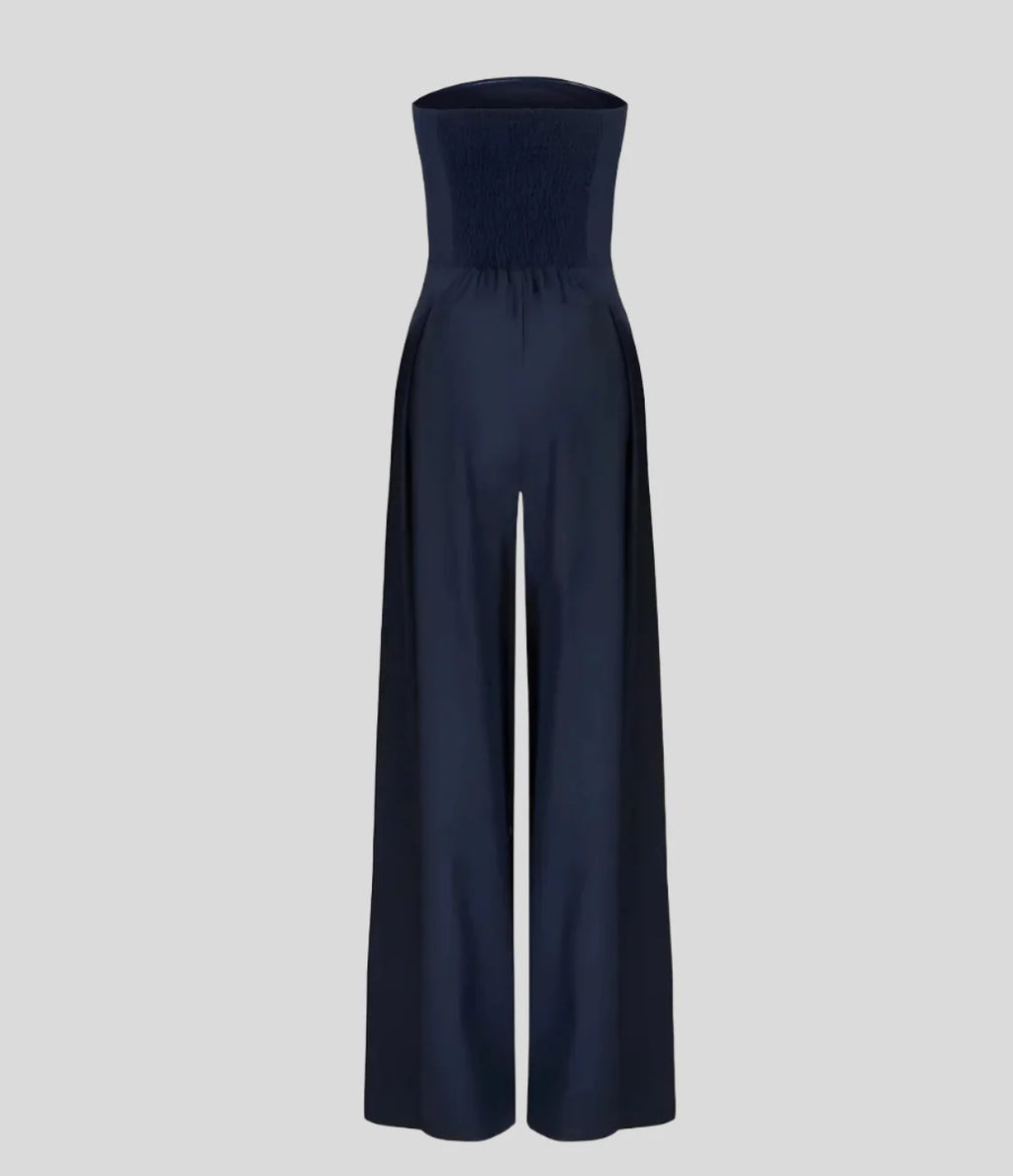 Nina - Backless Flared Jumpsuit