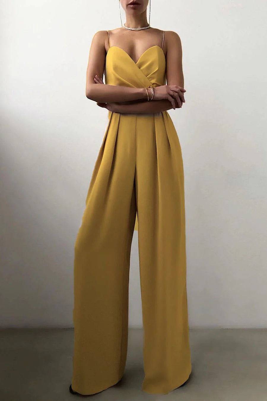Maribel | Refined Jumpsuit with Signature Detail