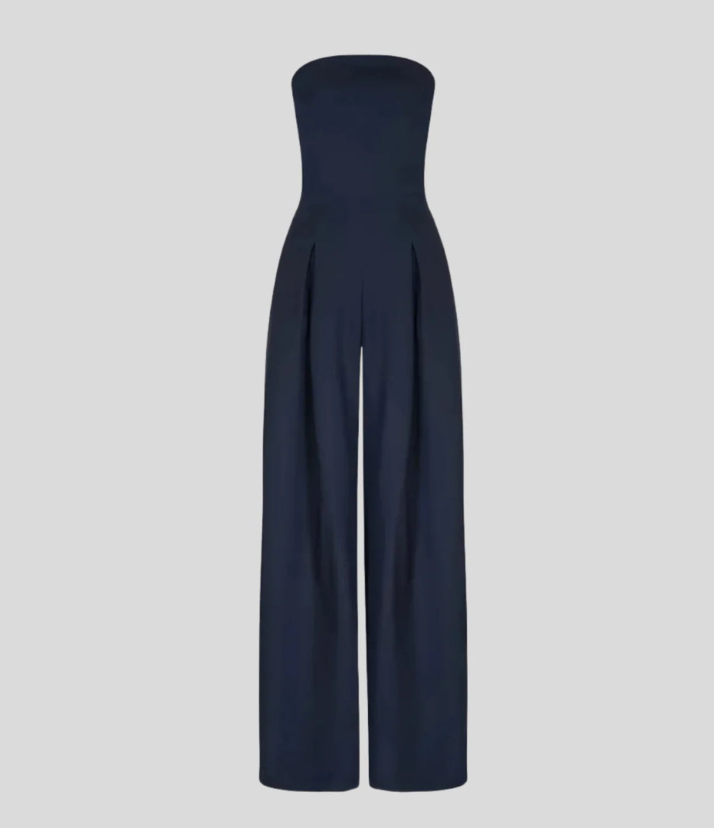 Nina - Backless Flared Jumpsuit