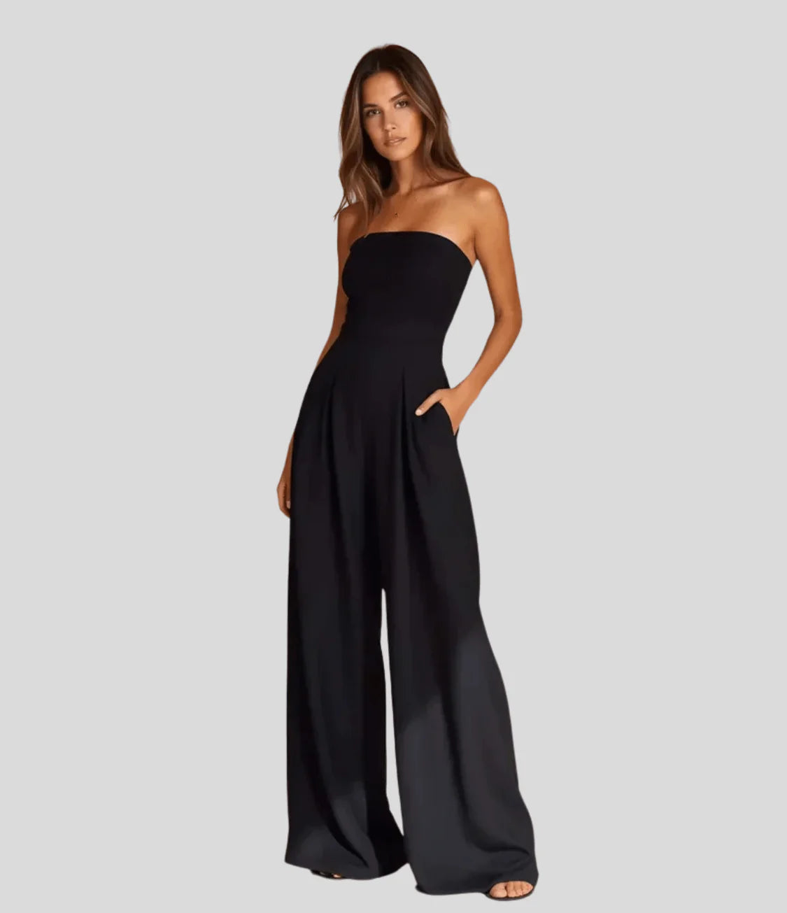 Nina - Backless Flared Jumpsuit
